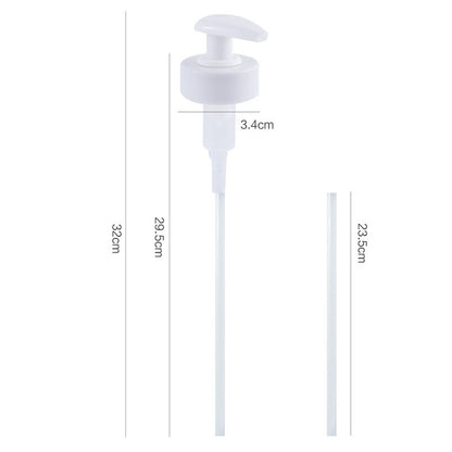 Gallon Pump Dispenser Condiment Bottle Pump Dispenser Plastic Kitchen Supplies for HouseholdWhite Caliber V1294-YM0523-3118220018811