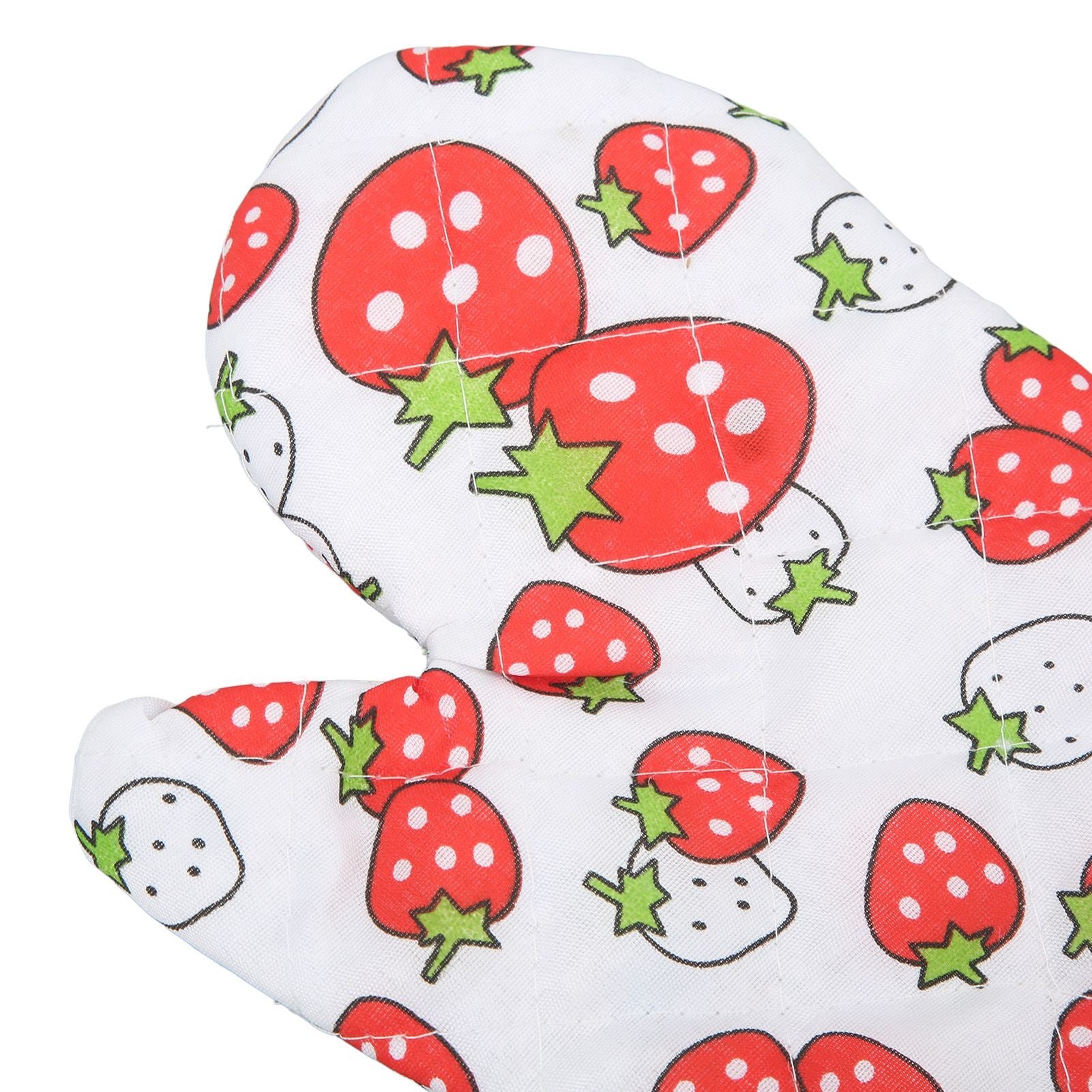 Oven Gloves Polyester Cotton Material Printed Pattern Lanyard Design Cooking Microwave Mitts for Kitchen V1294-YM0523-3118220019811
