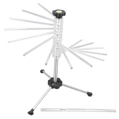 Manual Rotation Pasta Drying Rack Stainless Steel Folding Noodle Rack for Household Kitchen V1294-YM0523-3118220020011