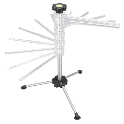 Manual Rotation Pasta Drying Rack Stainless Steel Folding Noodle Rack for Household Kitchen V1294-YM0523-3118220020011