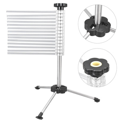 Manual Rotation Pasta Drying Rack Stainless Steel Folding Noodle Rack for Household Kitchen V1294-YM0523-3118220020011