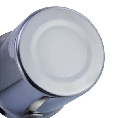 400cc Manual Milk Creamer Frother Double Layer Filter Stainless Steel Heatable Easy Clean with Handle V1294-YM0523-3118220020711