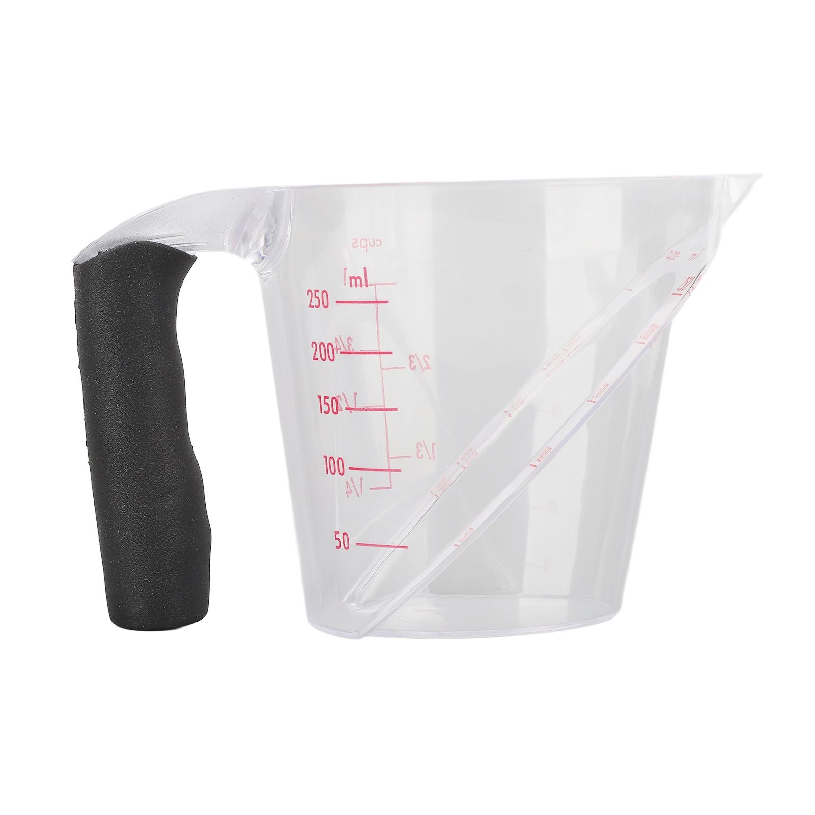 Measuring Cup Heat Resistant Angled Plastic Measuring Mug with Handle for Drinking Baking Cooking Pouring V1294-YM0523-3118220021211