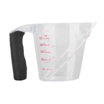 Measuring Cup Heat Resistant Angled Plastic Measuring Mug with Handle for Drinking Baking Cooking Pouring V1294-YM0523-3118220021211
