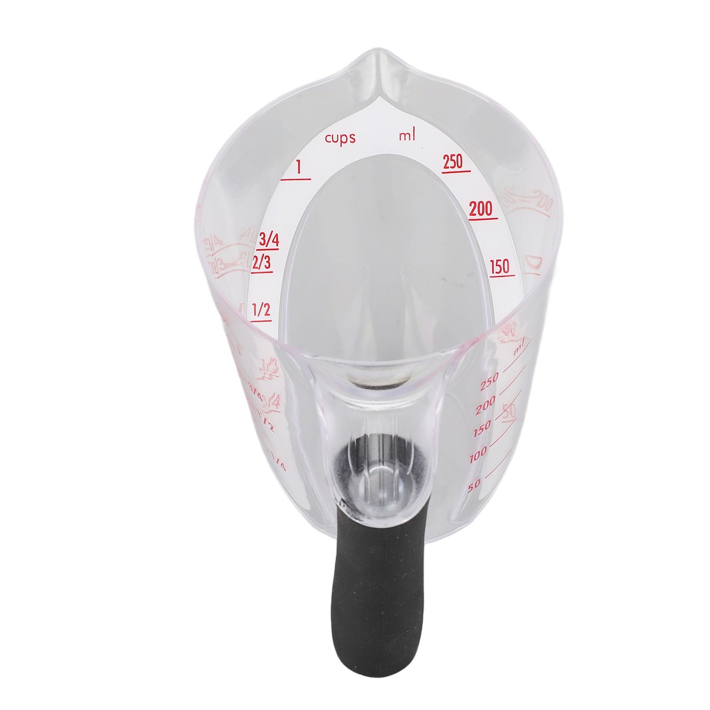 Measuring Cup Heat Resistant Angled Plastic Measuring Mug with Handle for Drinking Baking Cooking Pouring V1294-YM0523-3118220021211