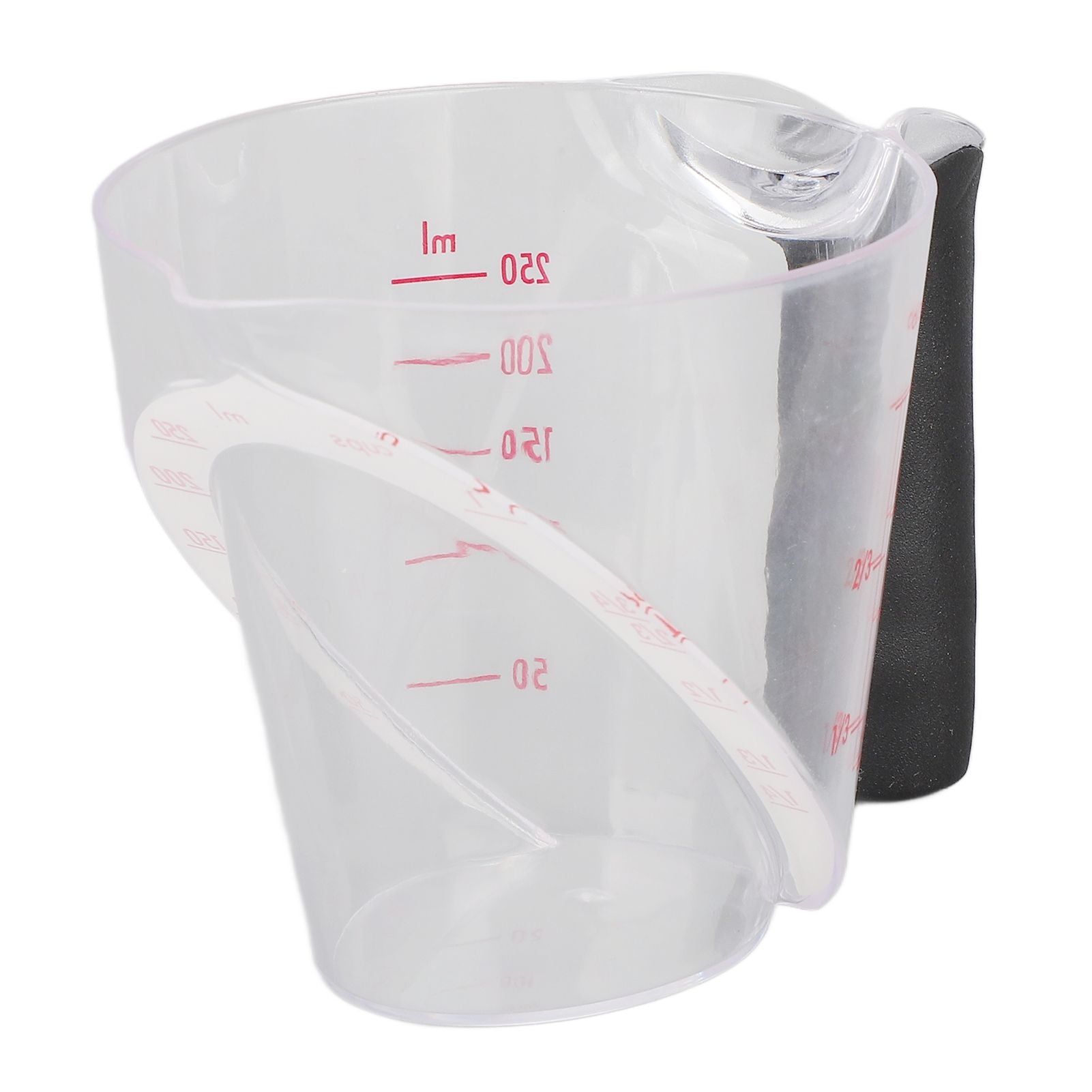 Measuring Cup Heat Resistant Angled Plastic Measuring Mug with Handle for Drinking Baking Cooking Pouring V1294-YM0523-3118220021211