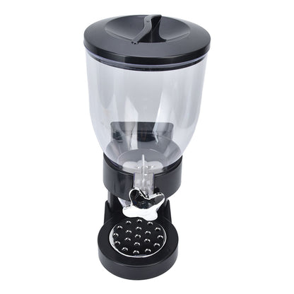 Grain Dispenser 17.5oz Transparent Safe Rice Storage Container with Rubber Base for Grain Rice V1294-YM0523-3118220021811