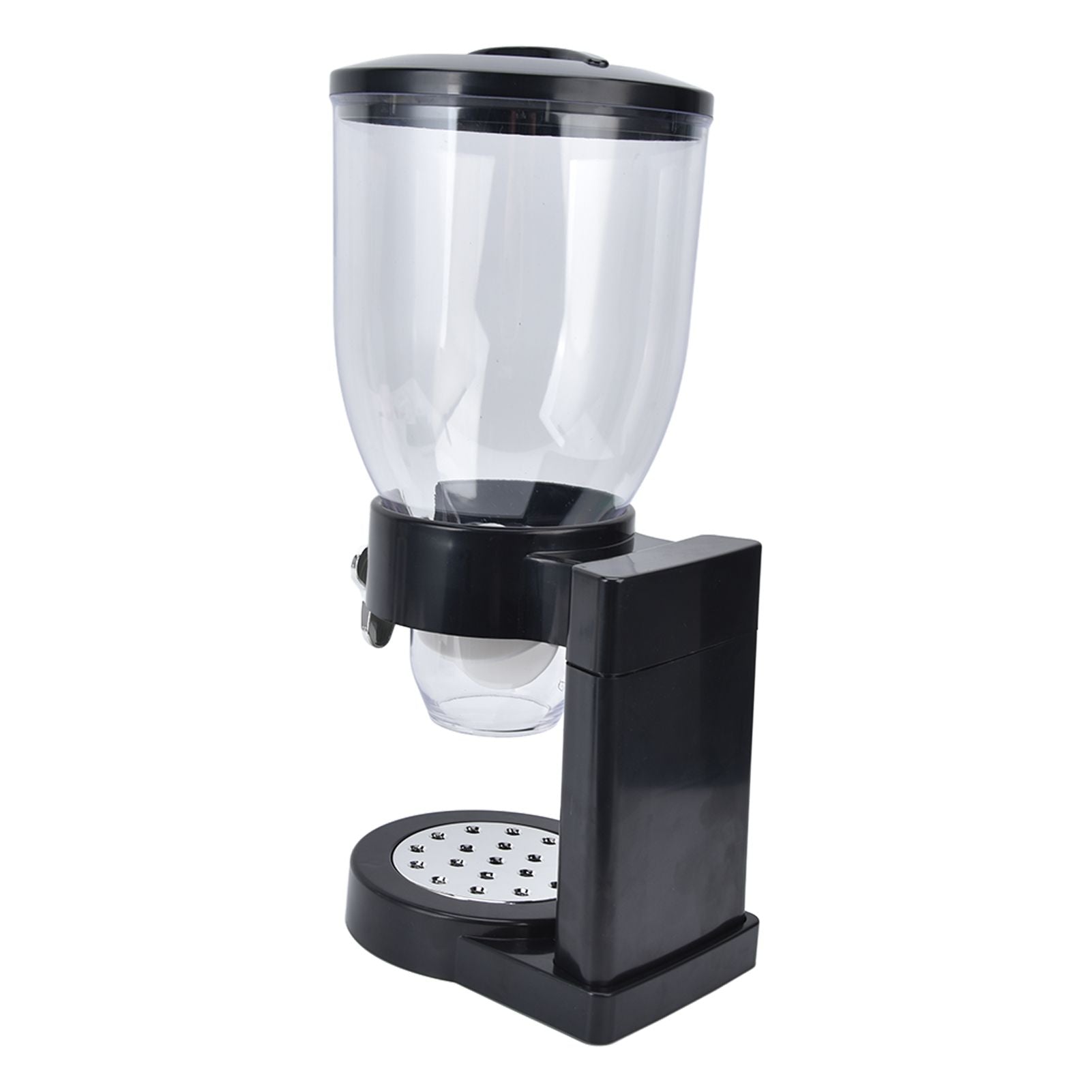 Grain Dispenser 17.5oz Transparent Safe Rice Storage Container with Rubber Base for Grain Rice V1294-YM0523-3118220021811