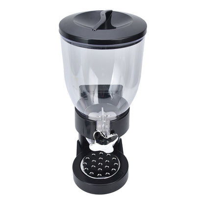 Grain Dispenser 17.5oz Transparent Safe Rice Storage Container with Rubber Base for Grain Rice V1294-YM0523-3118220021811