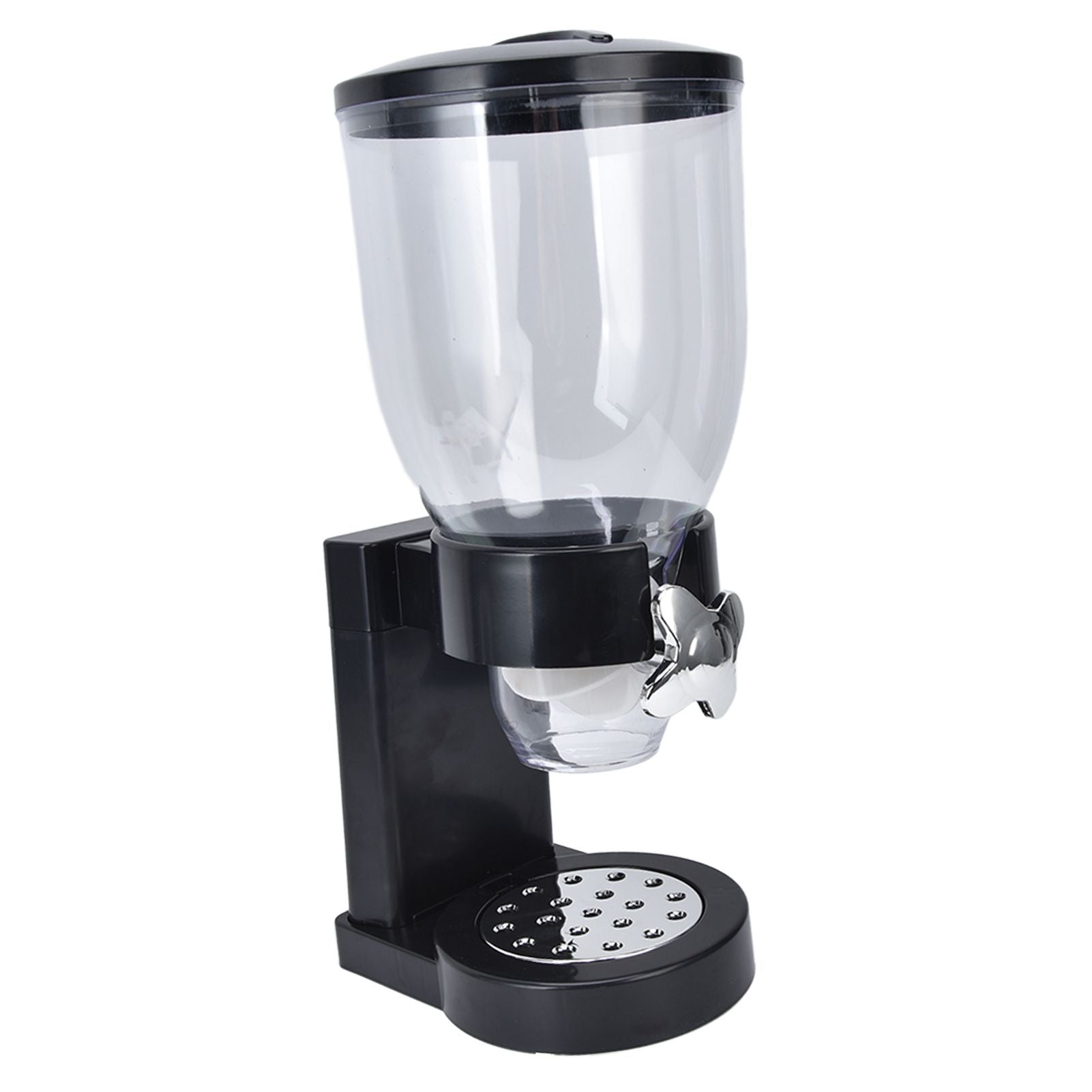 Grain Dispenser 17.5oz Transparent Safe Rice Storage Container with Rubber Base for Grain Rice V1294-YM0523-3118220021811