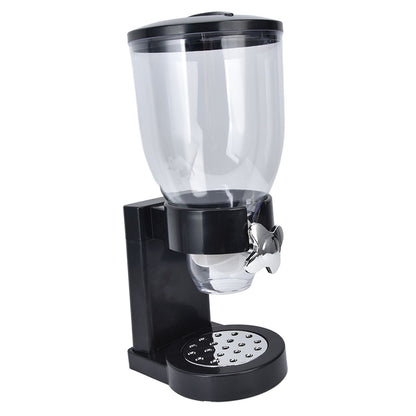 Grain Dispenser 17.5oz Transparent Safe Rice Storage Container with Rubber Base for Grain Rice V1294-YM0523-3118220021811