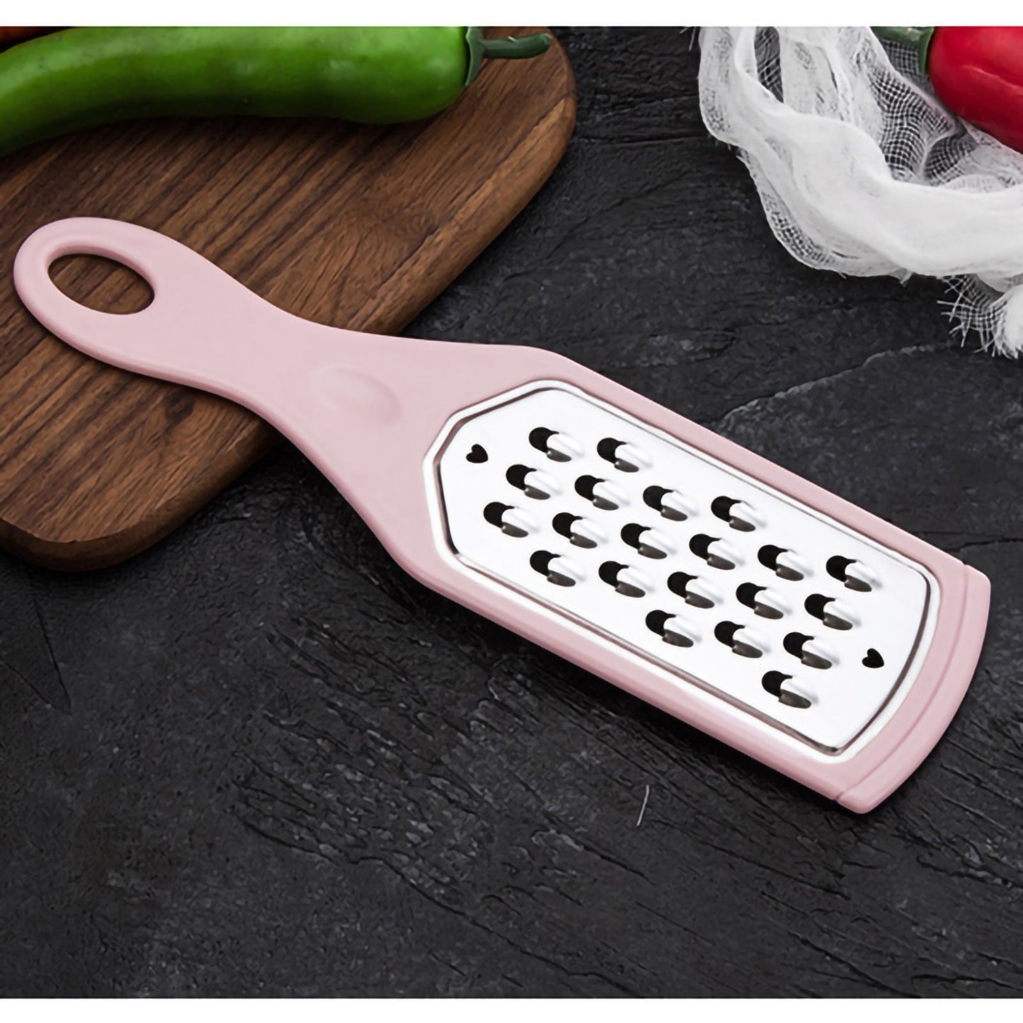 Hand Grater Manual Vegetable Grater with Soft Grip Handle for Home Hotel Restaurant V1294-YM0523-3118220023611