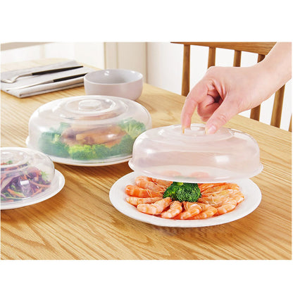 Microwave Cover Transparency PP Material Food Protection Grab Design Safe Healthy Microwave Splatter V1294-YM0523-3118220023911