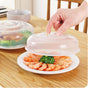 Microwave Cover Transparency PP Material Food Protection Grab Design Safe Healthy Microwave Splatter V1294-YM0523-3118220023912