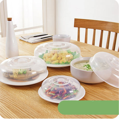 Microwave Cover Transparency PP Material Food Protection Grab Design Safe Healthy Microwave Splatter V1294-YM0523-3118220023912