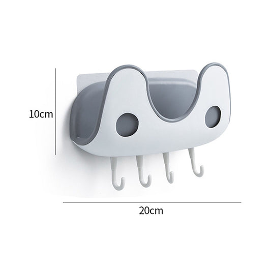 Pot Lid Holder Double Layer Strong Load Bearing Capacity Multifunctional Pan Lid Stand for KitchenWhite V1294-YM0523-3118220025011