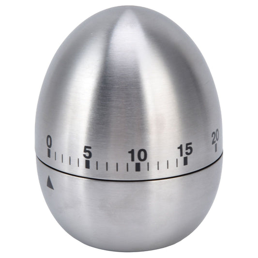 Cooking Timer Egg Shaped Clear Scale Design Manual Mechanical 60 Minutes Kitchen Baking Timing Reminder V1294-YM0523-3118220025811
