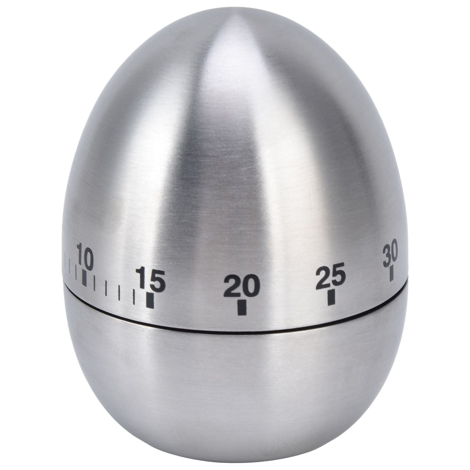 Cooking Timer Egg Shaped Clear Scale Design Manual Mechanical 60 Minutes Kitchen Baking Timing Reminder V1294-YM0523-3118220025811