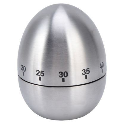 Cooking Timer Egg Shaped Clear Scale Design Manual Mechanical 60 Minutes Kitchen Baking Timing Reminder V1294-YM0523-3118220025811
