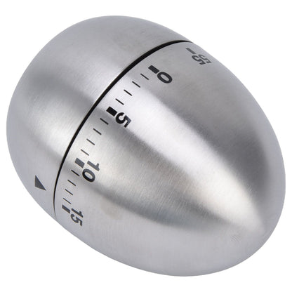 Cooking Timer Egg Shaped Clear Scale Design Manual Mechanical 60 Minutes Kitchen Baking Timing Reminder V1294-YM0523-3118220025811