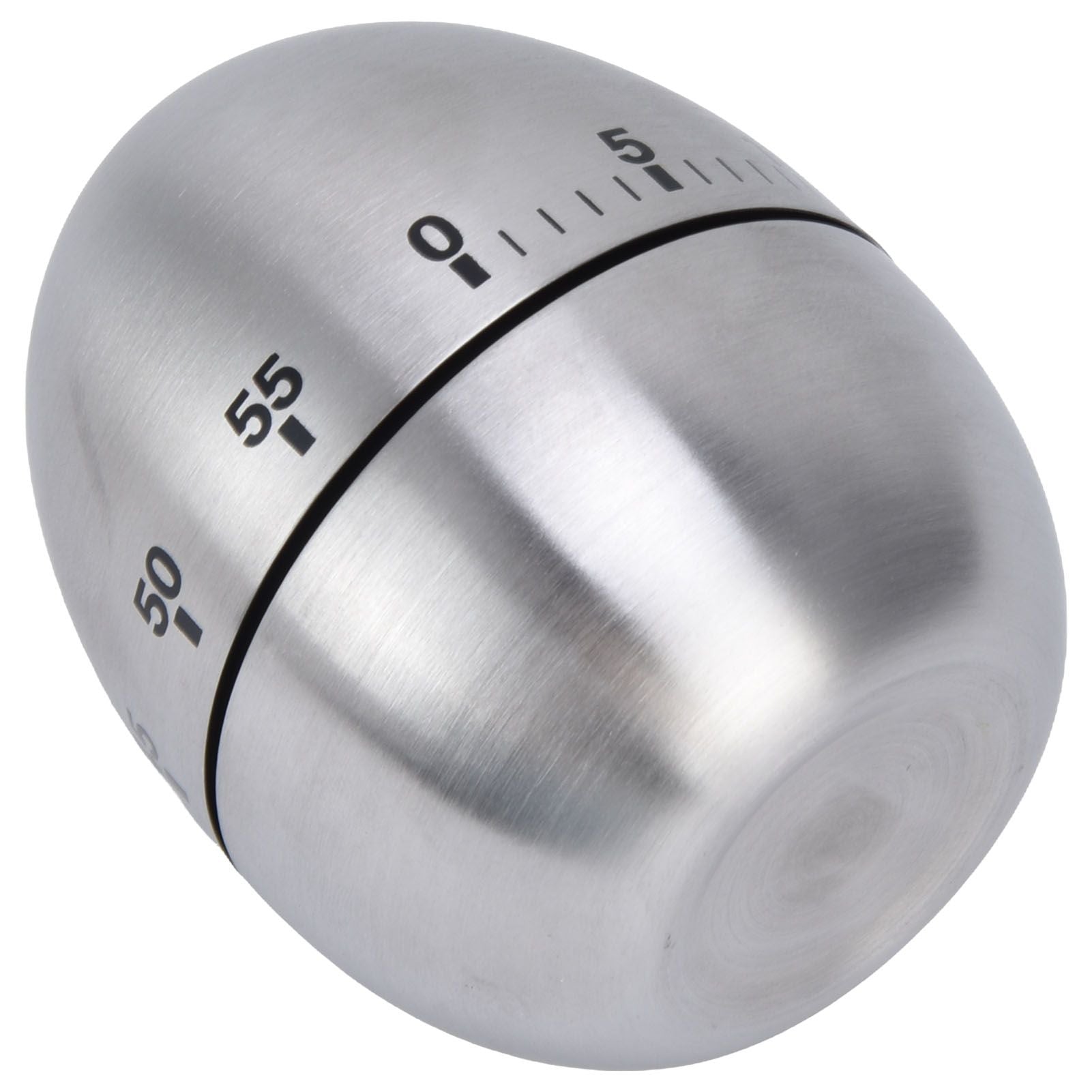 Cooking Timer Egg Shaped Clear Scale Design Manual Mechanical 60 Minutes Kitchen Baking Timing Reminder V1294-YM0523-3118220025811