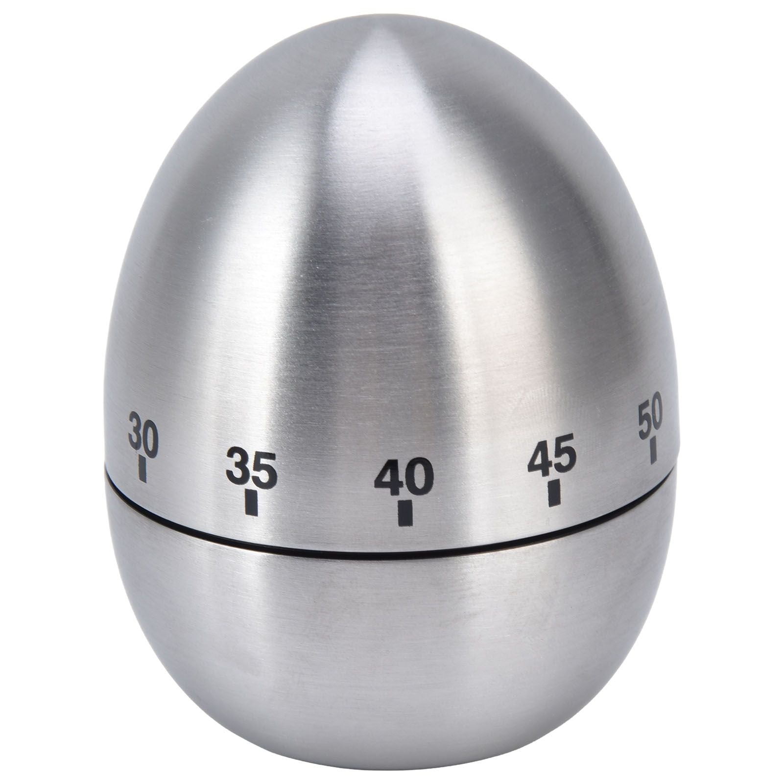 Cooking Timer Egg Shaped Clear Scale Design Manual Mechanical 60 Minutes Kitchen Baking Timing Reminder V1294-YM0523-3118220025811