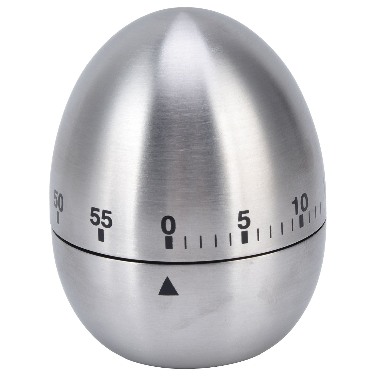 Cooking Timer Egg Shaped Clear Scale Design Manual Mechanical 60 Minutes Kitchen Baking Timing Reminder V1294-YM0523-3118220025811