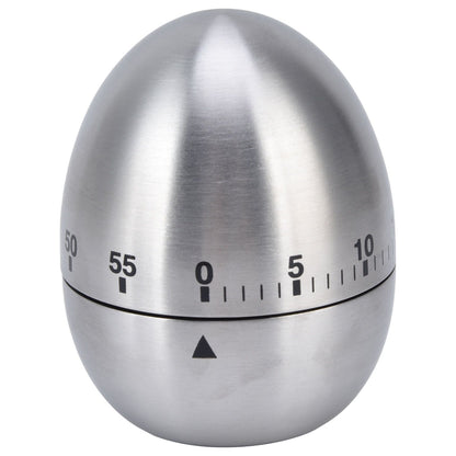 Cooking Timer Egg Shaped Clear Scale Design Manual Mechanical 60 Minutes Kitchen Baking Timing Reminder V1294-YM0523-3118220025811