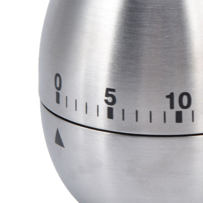 Cooking Timer Egg Shaped Clear Scale Design Manual Mechanical 60 Minutes Kitchen Baking Timing Reminder V1294-YM0523-3118220025811