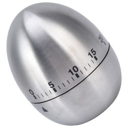 Cooking Timer Egg Shaped Clear Scale Design Manual Mechanical 60 Minutes Kitchen Baking Timing Reminder V1294-YM0523-3118220025811