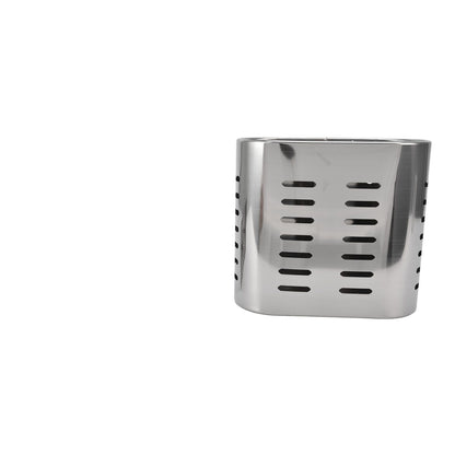 Chopsticks Hanging Organizer Stainless Steel Utensil Drying Racks with Hollow Design for Kitchen V1294-YM0523-3118220026711