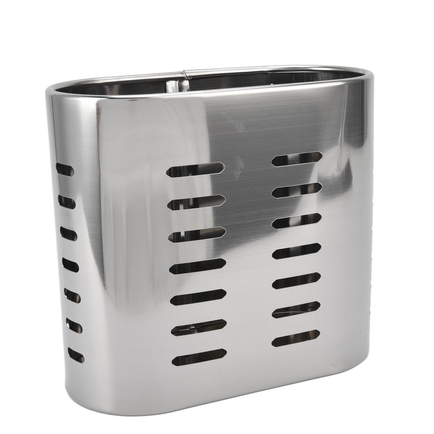 Chopsticks Hanging Organizer Stainless Steel Utensil Drying Racks with Hollow Design for Kitchen V1294-YM0523-3118220026711