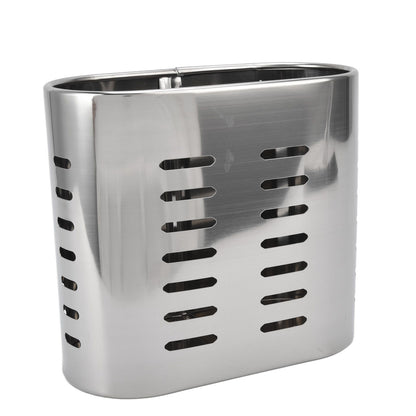 Chopsticks Hanging Organizer Stainless Steel Utensil Drying Racks with Hollow Design for Kitchen V1294-YM0523-3118220026711