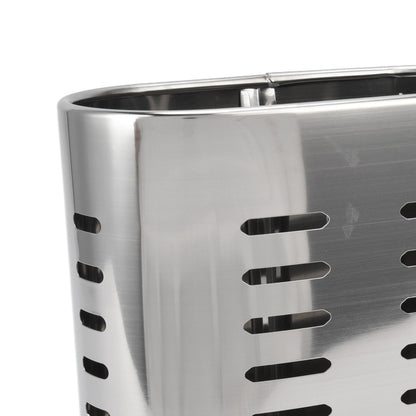 Chopsticks Hanging Organizer Stainless Steel Utensil Drying Racks with Hollow Design for Kitchen V1294-YM0523-3118220026711