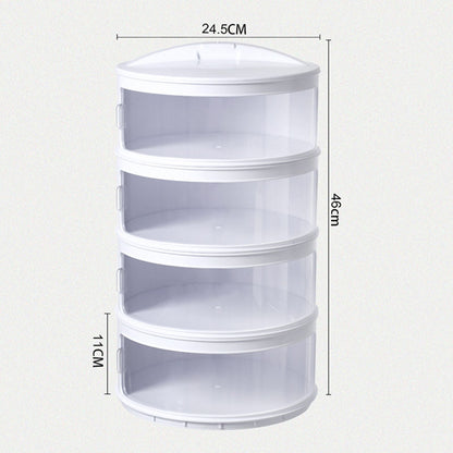 Insulated Food Cover Multilayer Heat Preservation Warm Intimate Effective Isolation Stackable Dish Cover4 V1294-YM0523-3118220027414