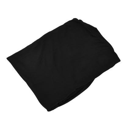 Table Cover Rectangular Wrinkle Resistant Washable Universal Black Stretch Tablecloth for Wedding Party V1294-YM0523-3118220027812