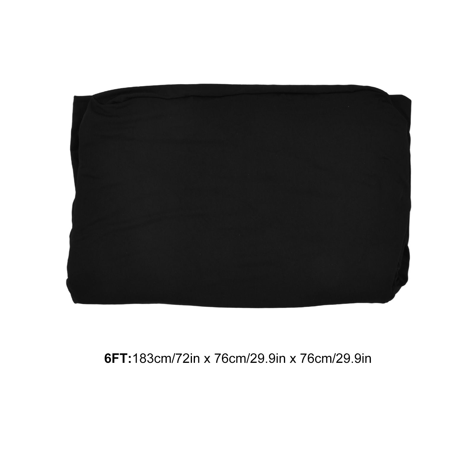 Table Cover Rectangular Wrinkle Resistant Washable Universal Black Stretch Tablecloth for Wedding Party V1294-YM0523-3118220027812