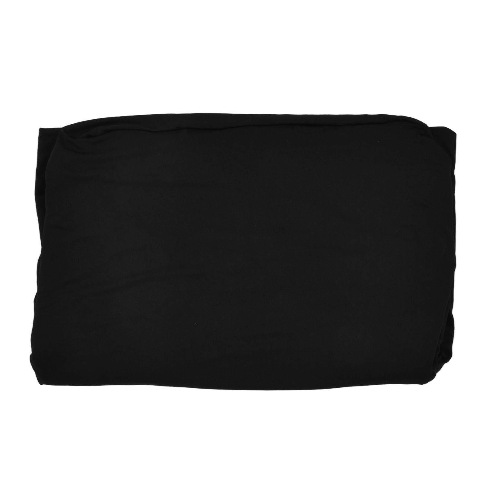 Table Cover Rectangular Wrinkle Resistant Washable Universal Black Stretch Tablecloth for Wedding Party V1294-YM0523-3118220027813