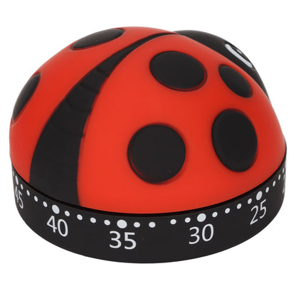 Kitchen Timer Ladybug Look 70db Alert Practical Stainless Steel Cooking Timer for Kitchen Cooking Homework V1294-YM0523-3118220028011