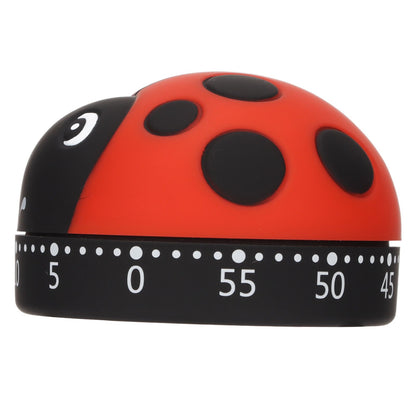 Kitchen Timer Ladybug Look 70db Alert Practical Stainless Steel Cooking Timer for Kitchen Cooking Homework V1294-YM0523-3118220028011