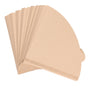 100PCS Coffee Filter Paper Cone Shaped Disposable Coffee Strainer Paper Natural Filter Paper AccessoryV60 V1294-YM0523-3118220028412