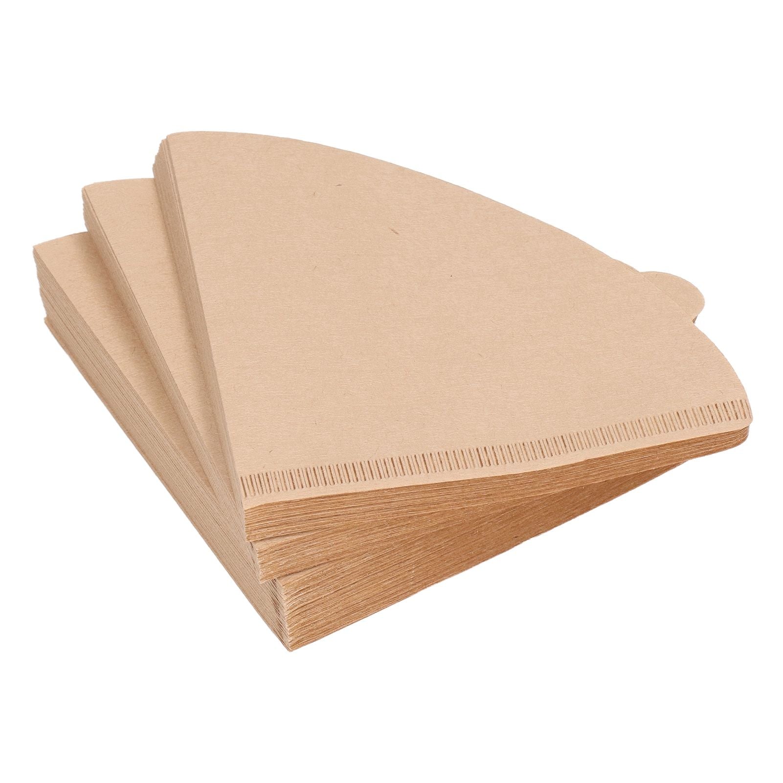 100PCS Coffee Filter Paper Cone Shaped Disposable Coffee Strainer Paper Natural Filter Paper AccessoryV60 V1294-YM0523-3118220028412