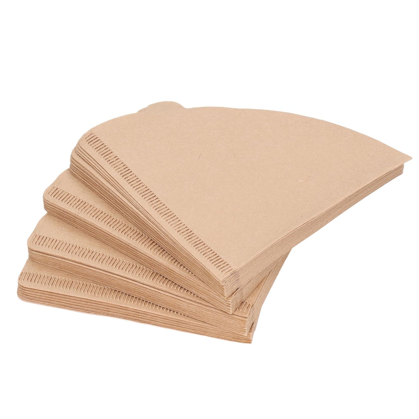 100PCS Coffee Filter Paper Cone Shaped Disposable Coffee Strainer Paper Natural Filter Paper AccessoryV60 V1294-YM0523-3118220028412
