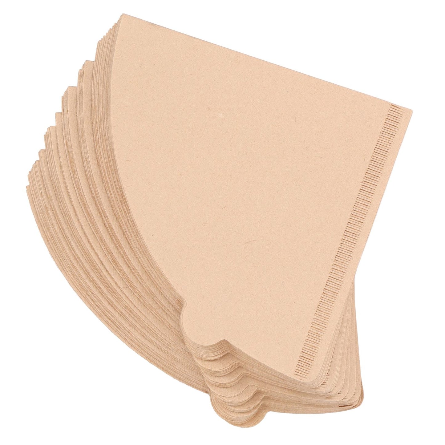 100PCS Coffee Filter Paper Cone Shaped Disposable Coffee Strainer Paper Natural Filter Paper AccessoryV60 V1294-YM0523-3118220028412