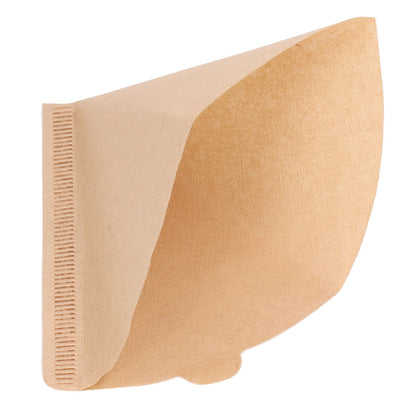 100PCS Coffee Filter Paper Cone Shaped Disposable Coffee Strainer Paper Natural Filter Paper AccessoryV60 V1294-YM0523-3118220028412