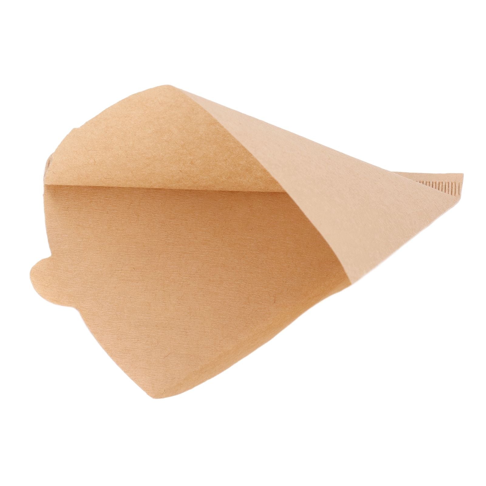 100PCS Coffee Filter Paper Cone Shaped Disposable Coffee Strainer Paper Natural Filter Paper AccessoryV60 V1294-YM0523-3118220028412