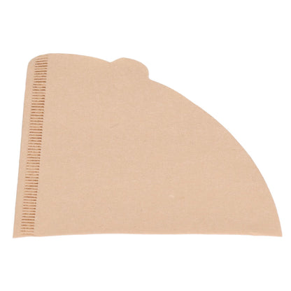 100PCS Coffee Filter Paper Cone Shaped Disposable Coffee Strainer Paper Natural Filter Paper AccessoryV60 V1294-YM0523-3118220028412