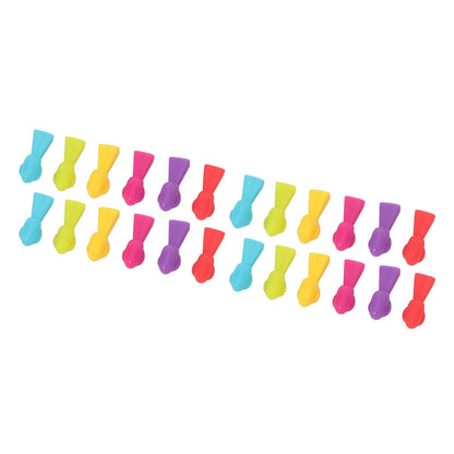 4 Set Wine Cup Labels Silicone Reusable Bird Shape Drinking Glass Identifier Markers for Bars Parties V1294-YM0523-3118220028611