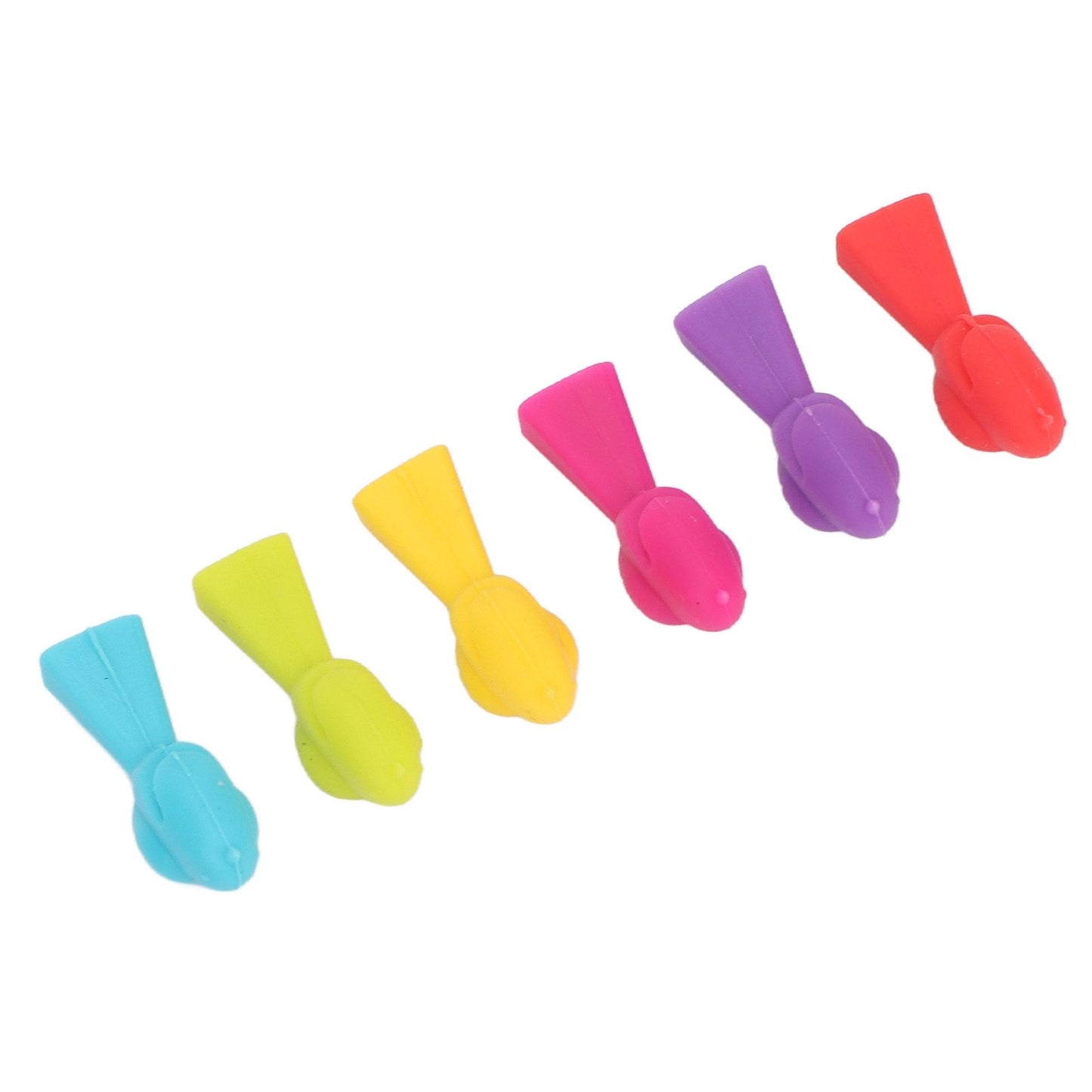 4 Set Wine Cup Labels Silicone Reusable Bird Shape Drinking Glass Identifier Markers for Bars Parties V1294-YM0523-3118220028611