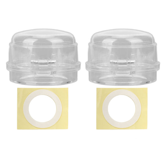 2pcs Gas Stove Knob Covers Child Proof Gas Stove Knob Covers Protector for Home KitchenTransparent V1294-YM0523-3118220034412